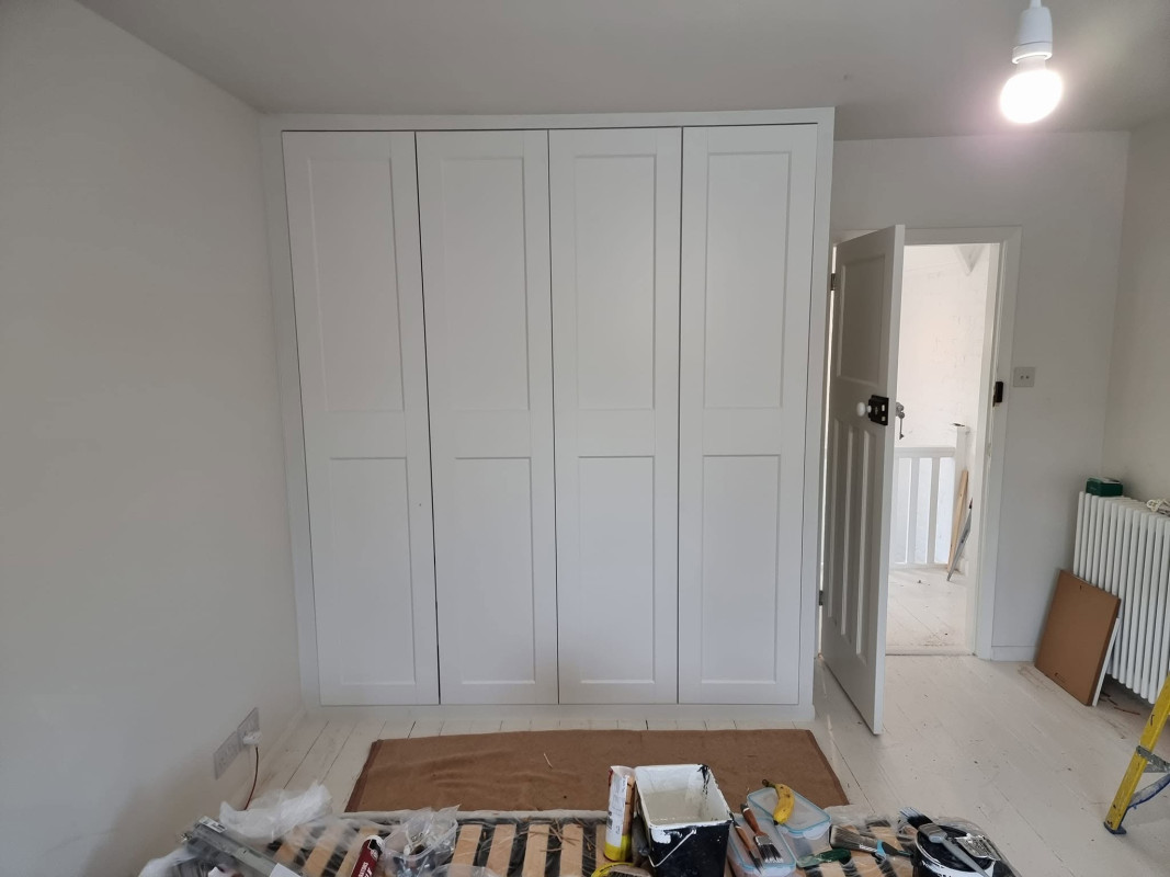 Built-in IKEA Wardrobe